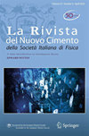 RIVISTA DEL NUOVO CIMENTO雜志封面